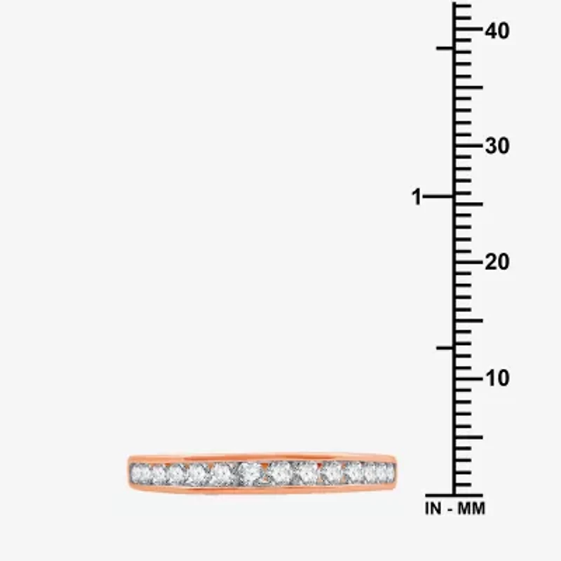 1/2 CT. T.W. Lab-Grown Diamond Wedding Band 10K or 14K Gold