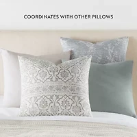 Casual Comfort Solid Stone Wash 2-pc. Square Throw Pillow Set