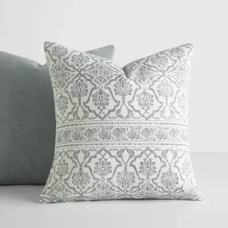 Casual Comfort Antique Floral 2pk 2-pc. Square Throw Pillow