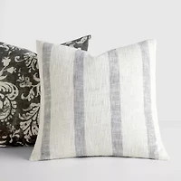 Casual Comfort Awning Stripe Yarn Dyed 2-pc. Square Throw Pillow