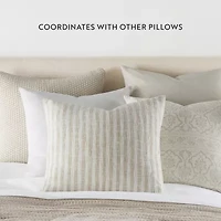 Casual Comfort Bengal Stripe Yarn Dyed 2pk 2-pc. Square Throw Pillow