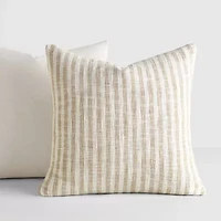Casual Comfort Bengal Stripe Yarn Dyed 2pk 2-pc. Square Throw Pillow