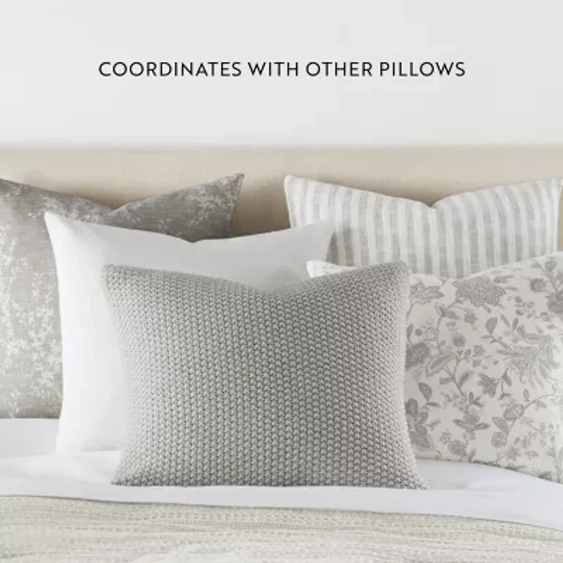Casual Comfort Bengal Stripe Jacobean 2pk 2-pc. Square Throw Pillow