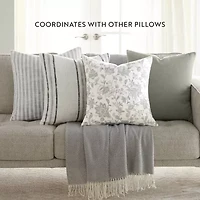 Casual Comfort Bengal Framed Stripe 2pk 2-pc. Square Throw Pillow