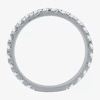 H-I / I1) Womens CT. T.W. Lab Grown White Diamond 10K Gold Wedding Band