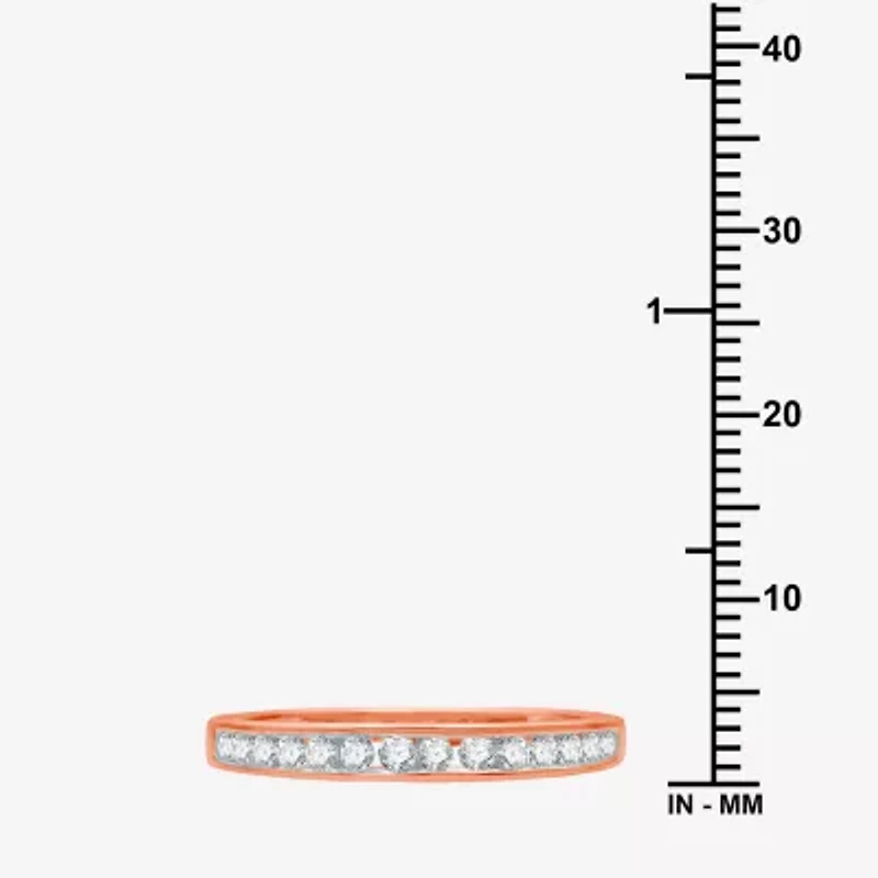 1/4 CT. T.W. Lab-Grown Diamond Wedding Band 10K or 14K Gold