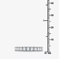 Deluxe Collection Womens 1 CT. T.W. Natural White Diamond 14K Gold Wedding Band