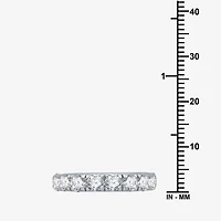 (H-I / I1) Womens 3 CT. T.W. Lab Grown White Diamond 10K Gold Wedding Band