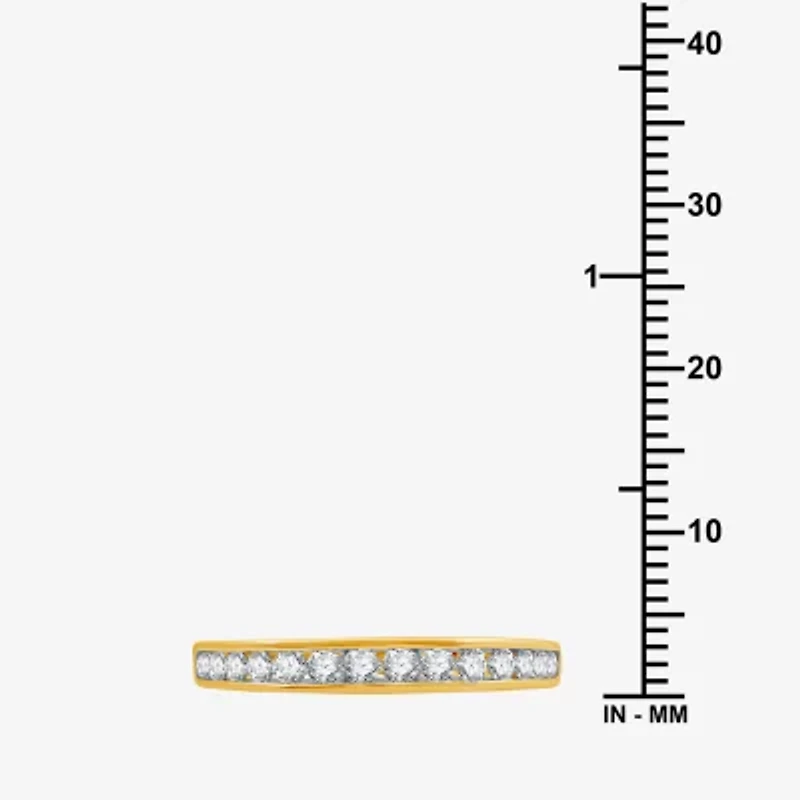 1/2 CT. T.W. Lab-Grown Diamond Wedding Band 10K or 14K Gold