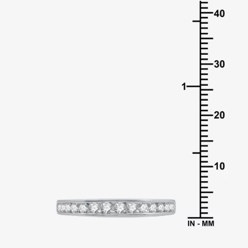 1/2 CT. T.W. Lab-Grown Diamond Wedding Band 10K or 14K Gold