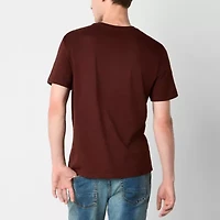 Arizona Mens V Neck Short Sleeve T-Shirt