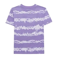 Disney Collection Little & Big Kid Boys Crew Neck Short Sleeve Regular Fit Lilo & Stitch Graphic T-Shirt