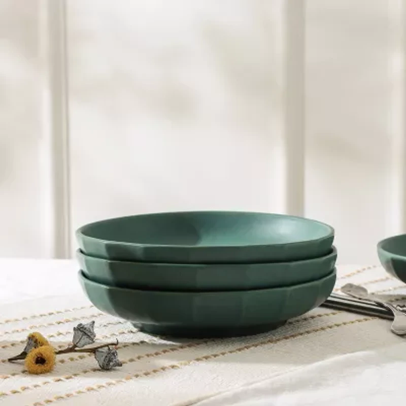 Stone + Lain Rio 4-pc. Stoneware Pasta Bowl