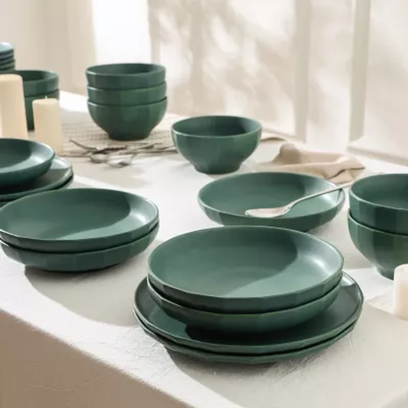 Stone + Lain Rio 4-pc. Stoneware Pasta Bowl