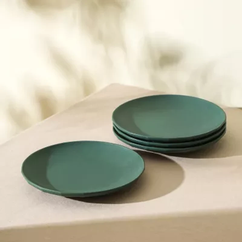 Stone + Lain Rio 4-pc. Stoneware Salad Plate