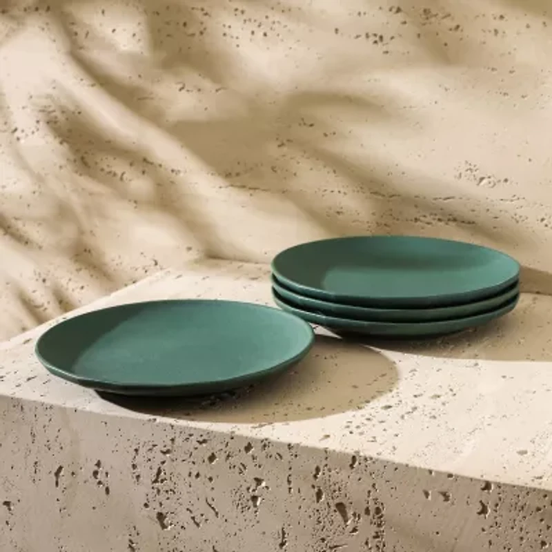 Stone + Lain Rio 4-pc. Stoneware Salad Plate