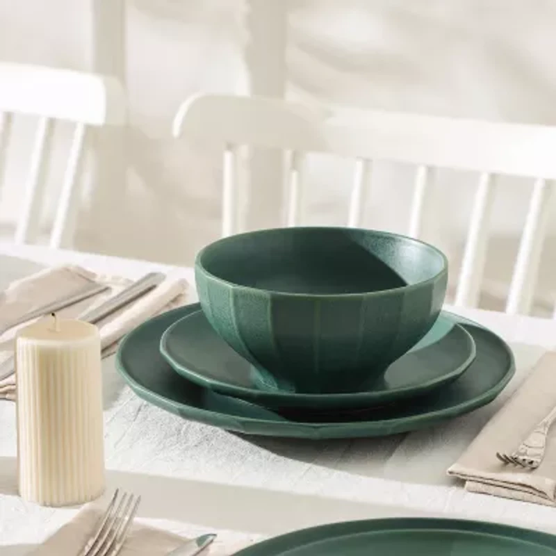 Stone + Lain Rio 4-pc. Stoneware Dinnerware Set