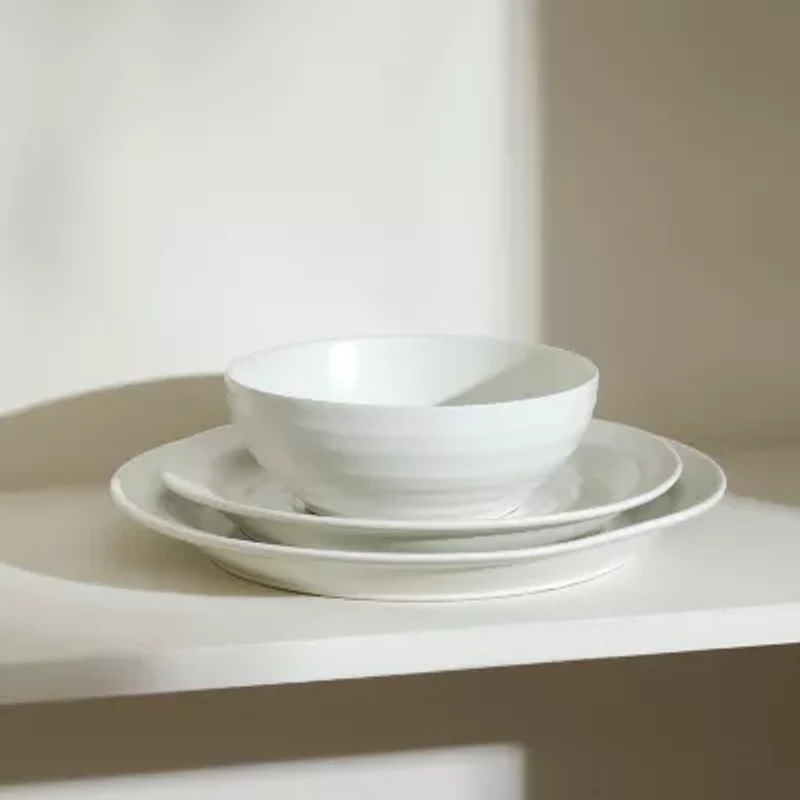 Stone + Lain Orbit 4-pc. Stoneware Dinner Plate