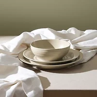 Stone + Lain Orbit 4-pc. Stoneware Dinnerware Set