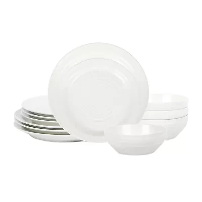 Stone + Lain Orbit 4-pc. Stoneware Dinnerware Set