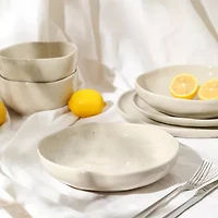 Stone + Lain Mirella 4-pc. Stoneware Pasta Bowl