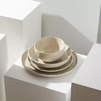 Stone + Lain Mirella 4-pc. Stoneware Pasta Bowl
