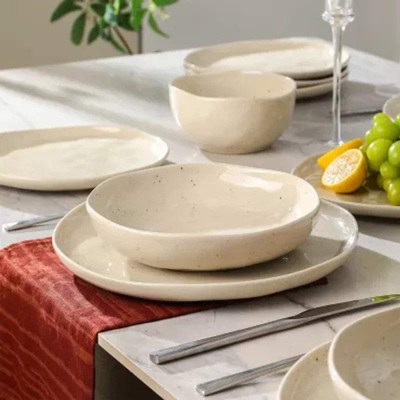 Stone + Lain Mirella 4-pc. Stoneware Pasta Bowl
