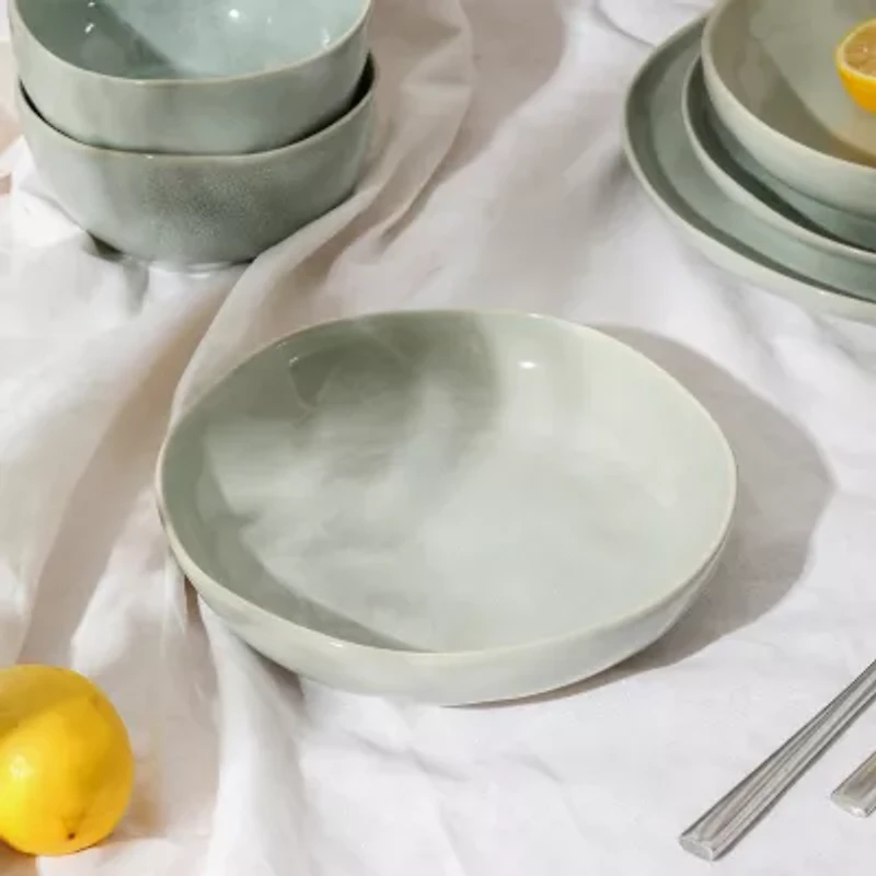 Stone + Lain Mirella 4-pc. Stoneware Pasta Bowl