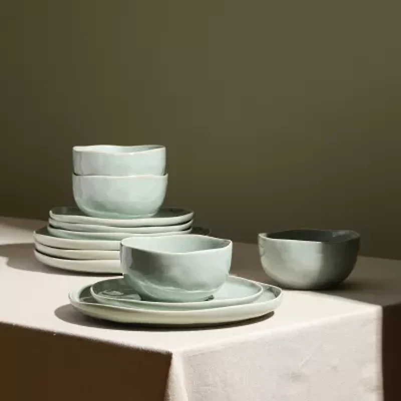 Stone + Lain Mirella 4-pc. Stoneware Dinnerware Set