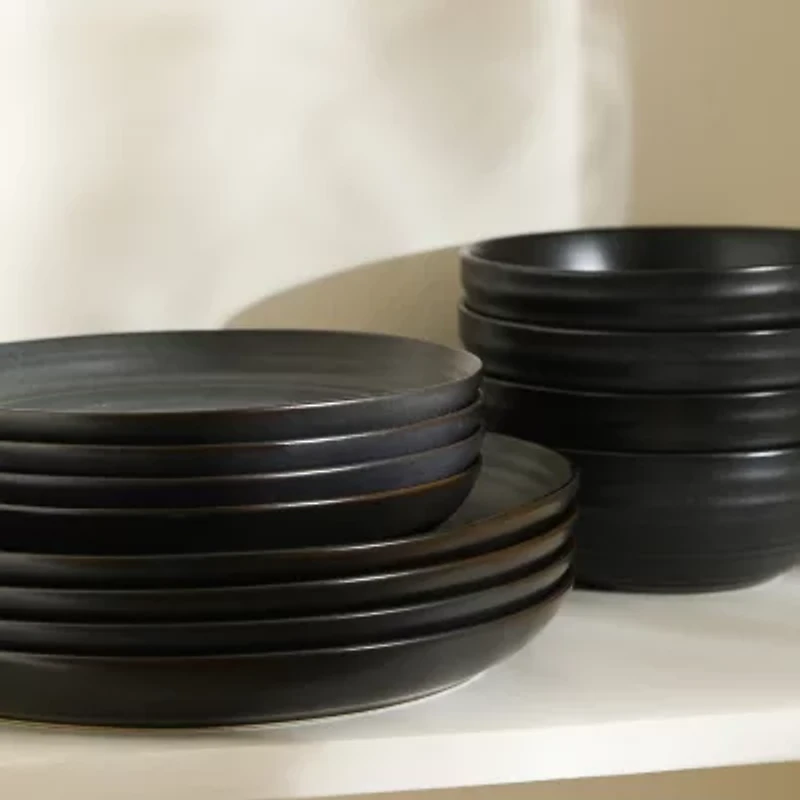 Stone + Lain Elio 4-pc. Stoneware Dinner Plate