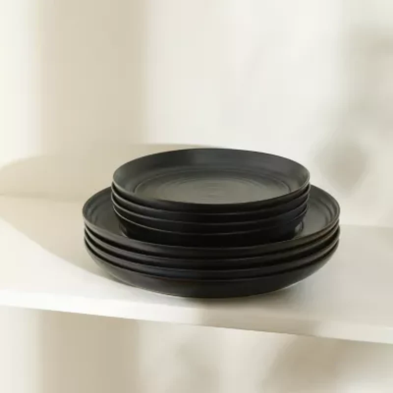 Stone + Lain Elio 4-pc. Stoneware Dinner Plate