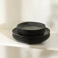 Stone + Lain Elio 4-pc. Stoneware Dinner Plate
