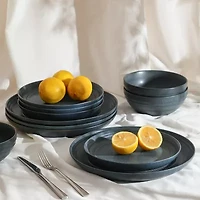 Stone + Lain Elio 4-pc. Stoneware Dinnerware Set