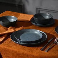 Stone + Lain Elio 4-pc. Stoneware Dinnerware Set