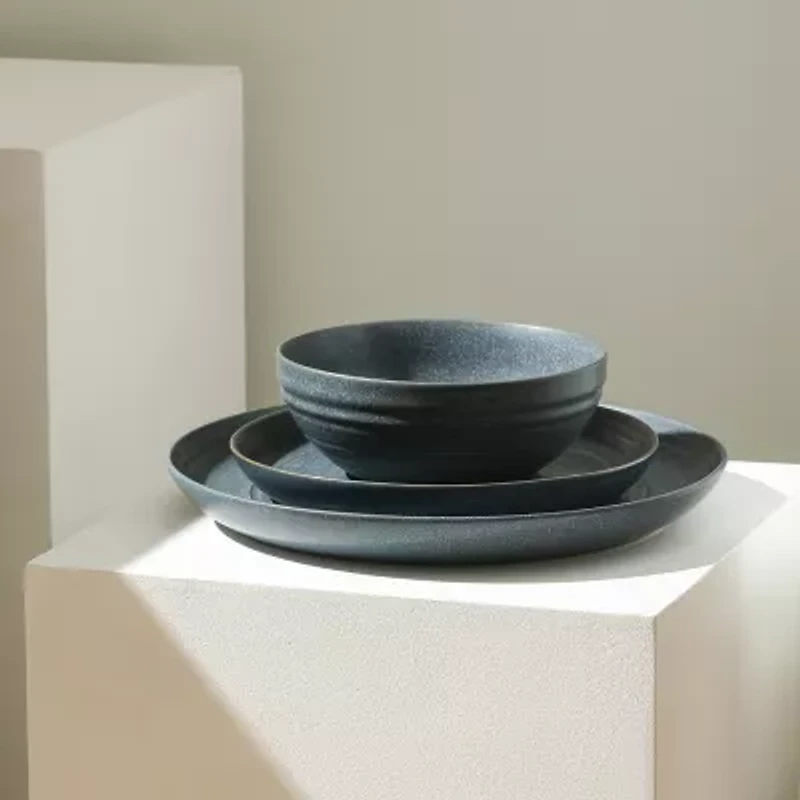 Stone + Lain Elio 4-pc. Stoneware Dinnerware Set
