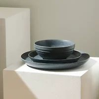Stone + Lain Elio 4-pc. Stoneware Dinnerware Set