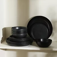 Stone + Lain Elio 4-pc. Stoneware Dinnerware Set