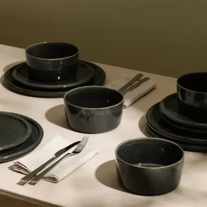 Stone + Lain Eden 4-pc. Stoneware Dinnerware Set