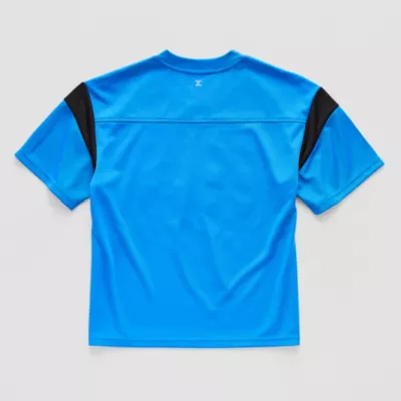 Xersion Little & Big Kid Boys V Neck Short Sleeve Jersey