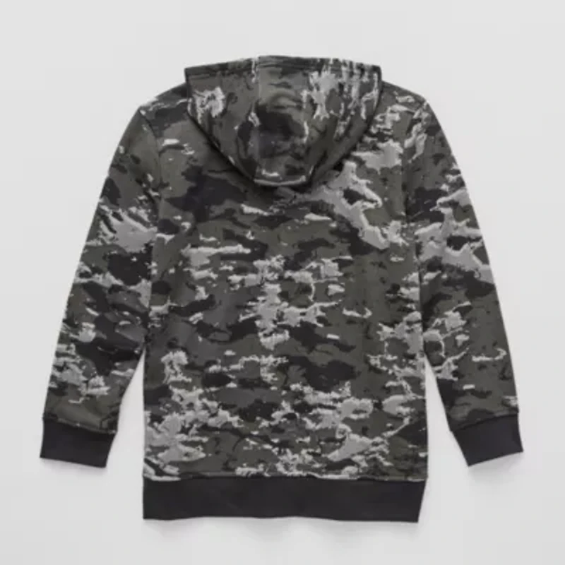 Xersion Little & Big Kid Boys Long Sleeve Fleece Zipper Active Hoodie