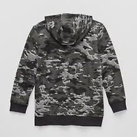 Xersion Little & Big Kid Boys Long Sleeve Fleece Zipper Active Hoodie