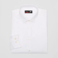 J. Ferrar Ultra Comfort Mens Slim Fit Easy Care Stretch Fabric Long Sleeve Dress Shirt