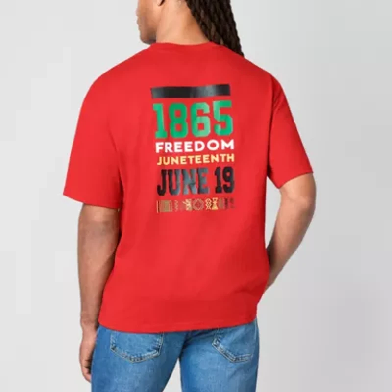 Hope & Wonder Juneteenth Unisex Short Sleeve '1865 Freedom' Graphic T-Shirt