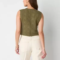 Frye and Co. Pointelle Womens Vest