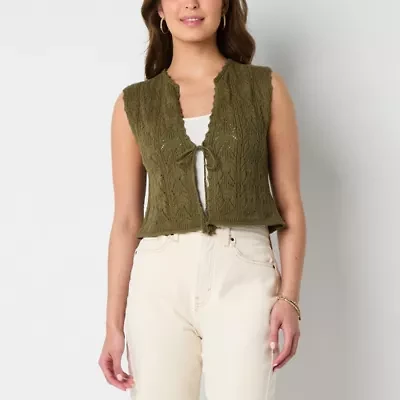 Frye and Co. Pointelle Womens Vest
