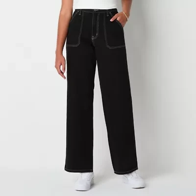 Arizona Juniors Womens Highest Rise Straight Leg Jean