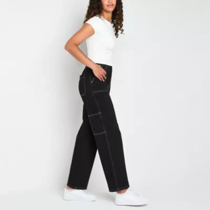 Arizona Juniors Womens Highest Rise Straight Leg Jean