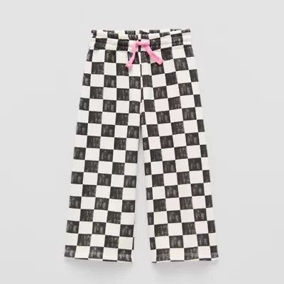 Grayson Little Toddler Girls Wide Leg Drawstring Pant