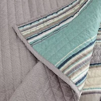 Home Expressions Reagan Stripe Quilt