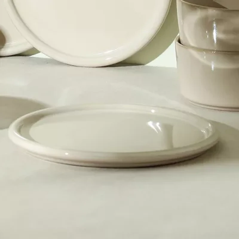 Stone + Lain Eden 4-pc. Stoneware Salad Plate